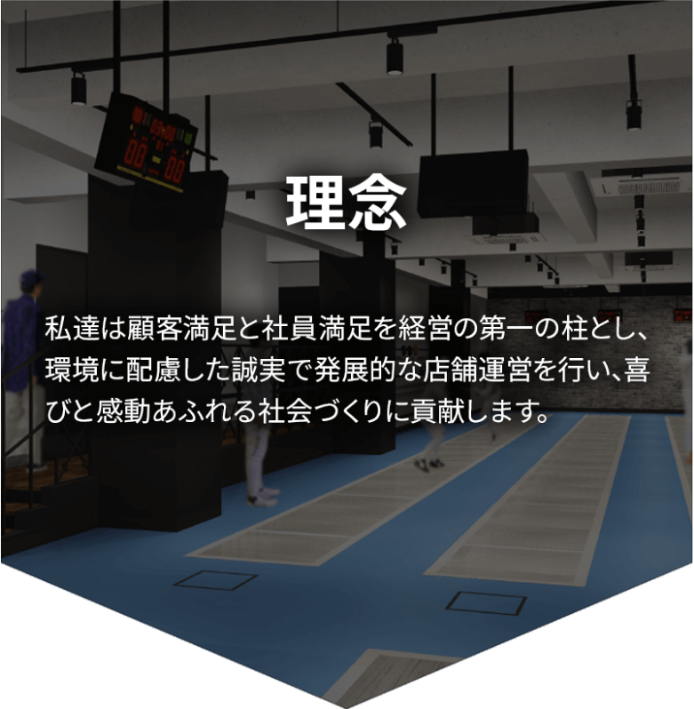 理念を説明したバナー