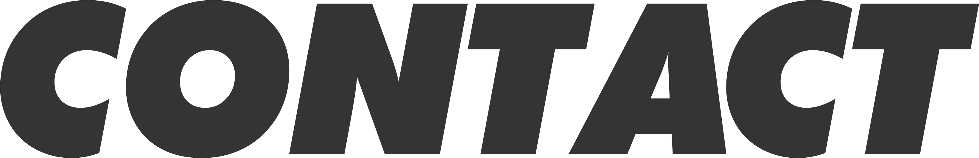 'CONTACT'の文字タイトル